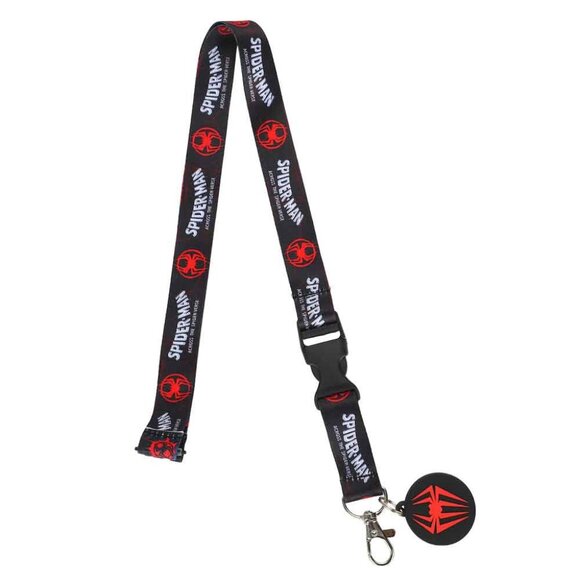 Marvel Spider-Man Across The Spider-Verse - Miles Morales & Spider-Gwen Lanyard - Picture 2 of 6